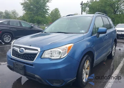 2015 Subaru Forester 2.5I Premium from USA, damaged, VIN JF2SJADC6FH548290